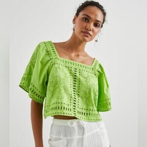 Rails Laine Top Island Green XL